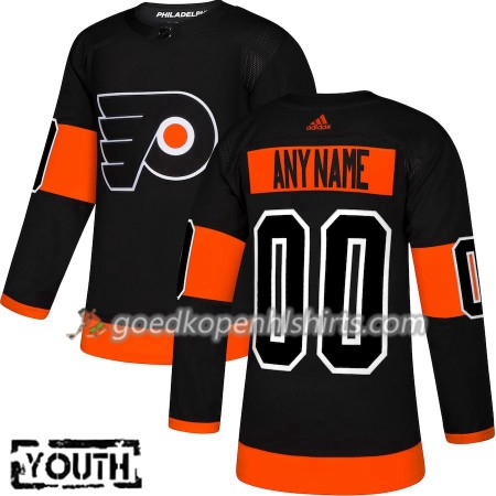 Philadelphia Flyers Custom Adidas 2018-2019 Alternate Authentic Shirt - Kinderen